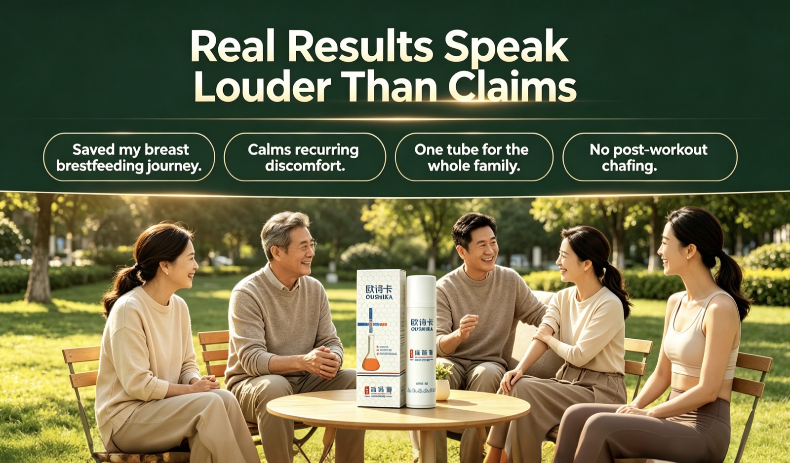 Herbal Antibacterial Cream OEM family multi-use scenarios