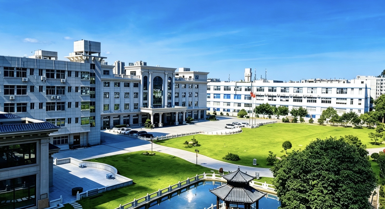 Intimate care OEM factory verification — Zhongkang Bainian self-owned garden-style industrial park